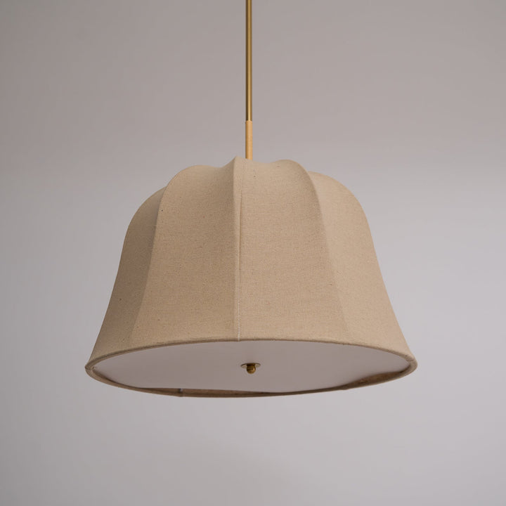 Tala Suspension Cloche en Tissu à Rayures - Neutralighting