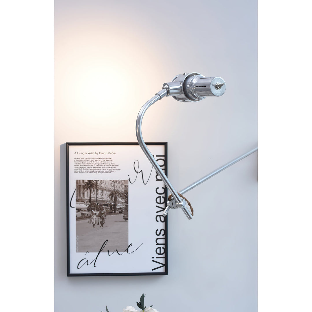 Ersolis Applique Murale en Métal à Bras Articulé Style Industriel Vintage - Neutralighting