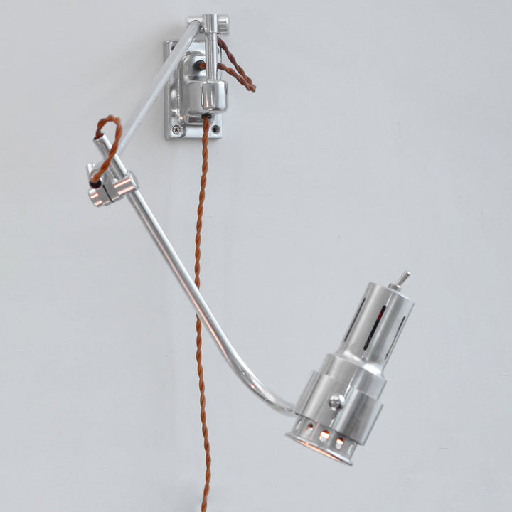 Ersolis Applique Murale en Métal à Bras Articulé Style Industriel Vintage - Neutralighting