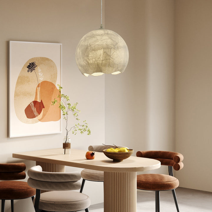 Nest Lampe Pendante en Soie Organique - Neutralighting