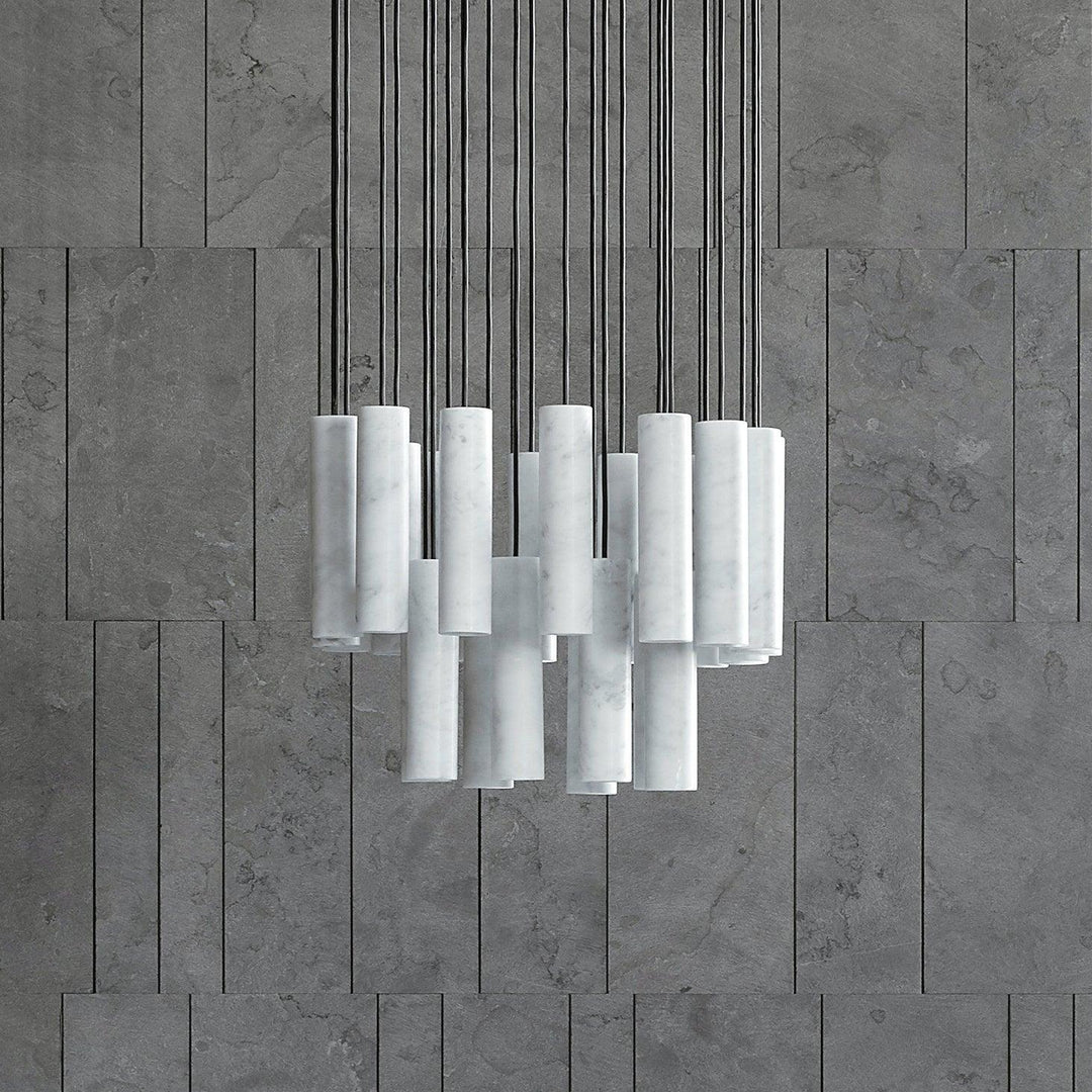 Nyxara Suspension Cluster Albâtre - Neutralighting