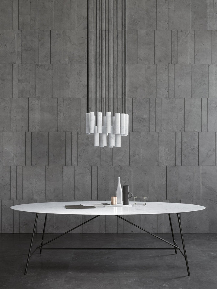 Nyxara Suspension Cluster Albâtre - Neutralighting