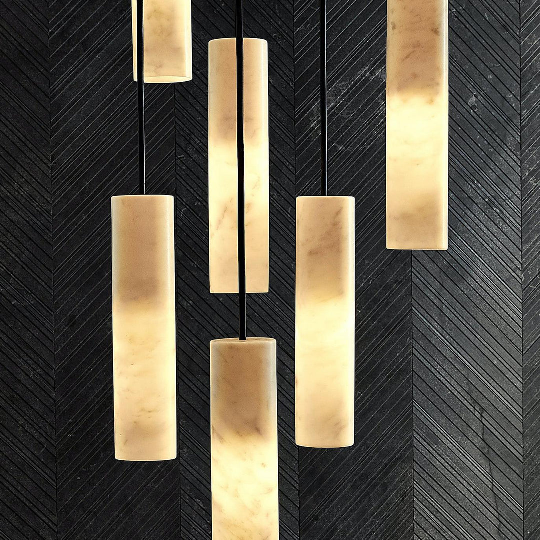 Nyxara Suspension Cluster Albâtre - Neutralighting