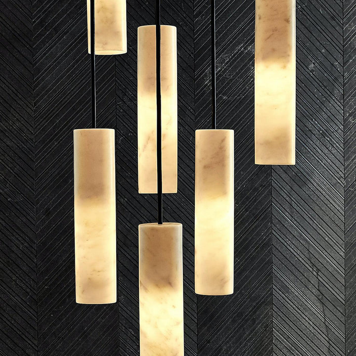 Nyxara Suspension Cluster Albâtre - Neutralighting