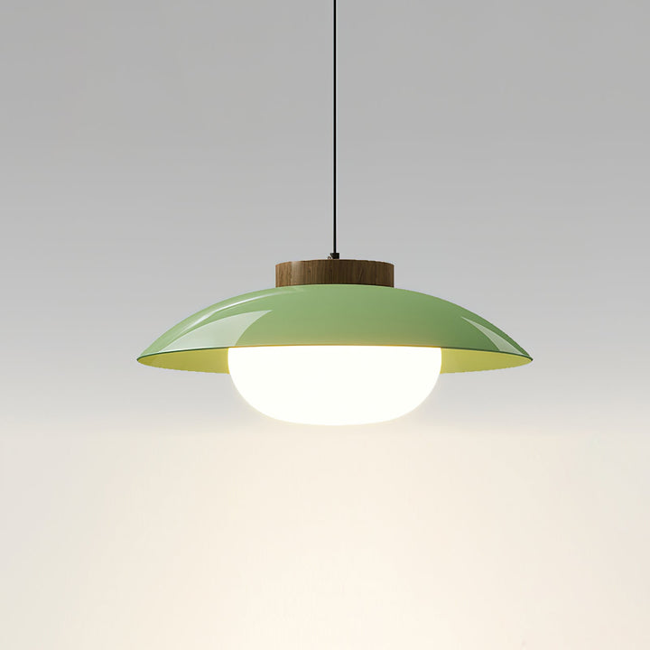 Aero Lampe Pendante Industrielle en Verre à Brancher - Neutralighting