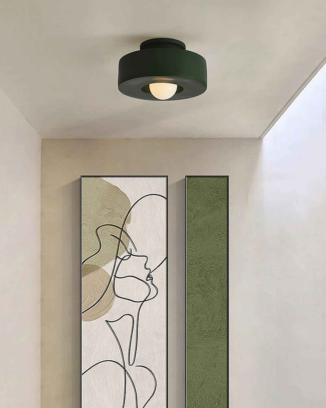 Orvella Verre 30cm Noir LED 5W