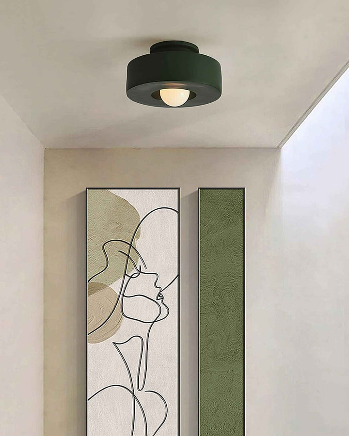 Orvella Verre 30cm Noir LED 5W