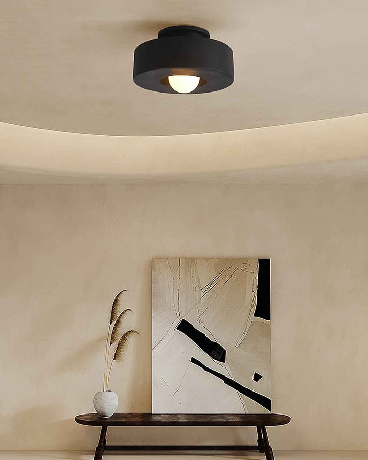 Orvella Verre 30cm Noir LED 5W