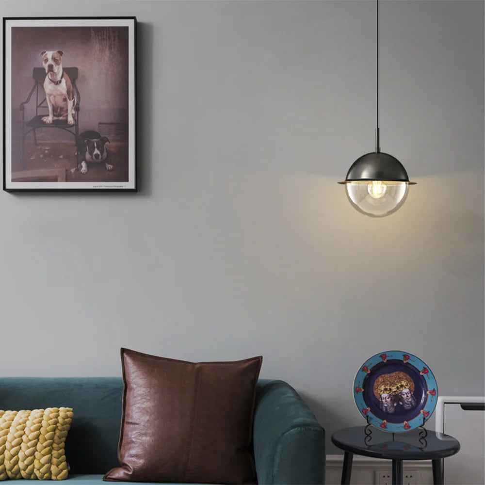 Valentina Simple Suspension Métal/Verre Salon/Chambre À Coucher - Neutralighting