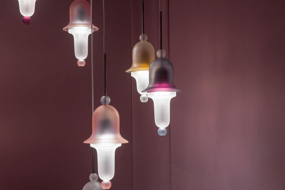 Calaeus Suspension en Verre Art Nordique pour Salon - Neutralighting