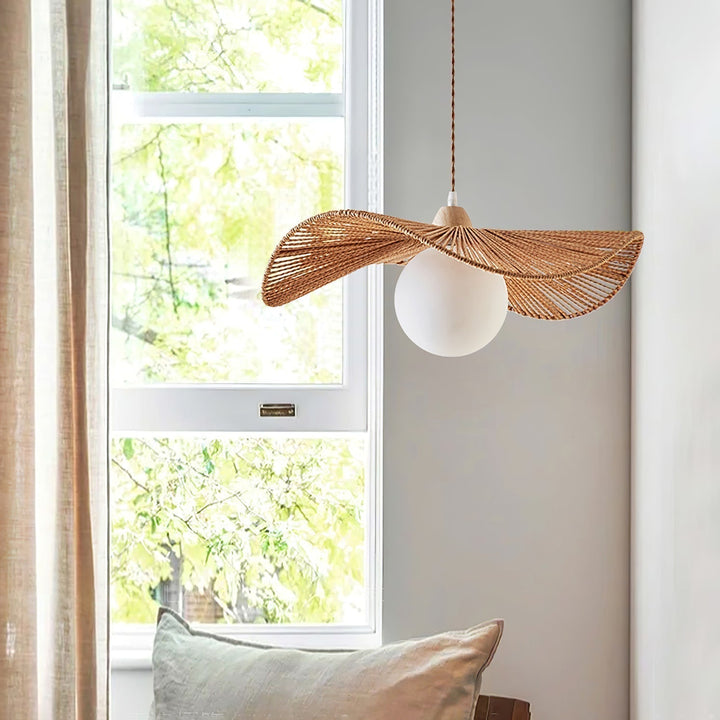 Atale Lampe Pendante Tissée Naturelle Art - Neutralighting