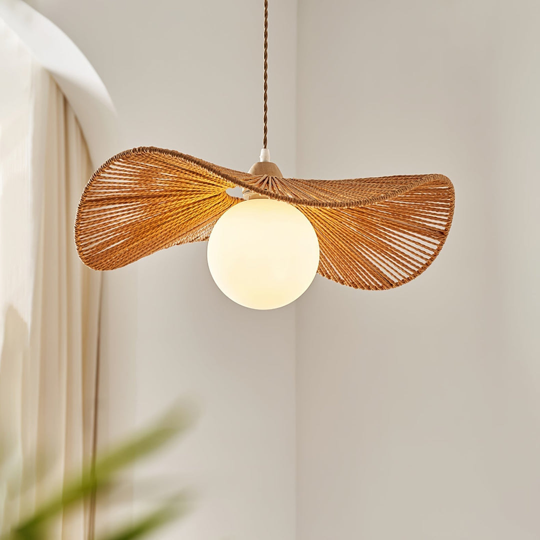 Atale Lampe Pendante Tissée Naturelle Art - Neutralighting