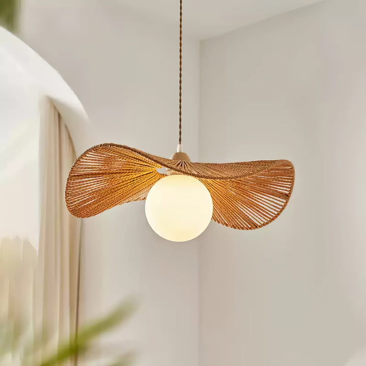 Atale Lampe Pendante Tissée Naturelle Art - Neutralighting