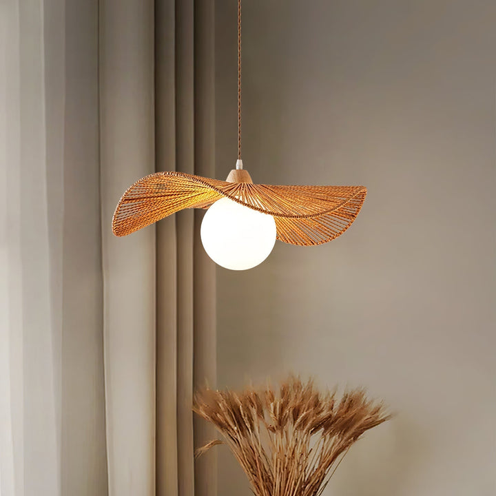 Atale Lampe Pendante Tissée Naturelle Art - Neutralighting
