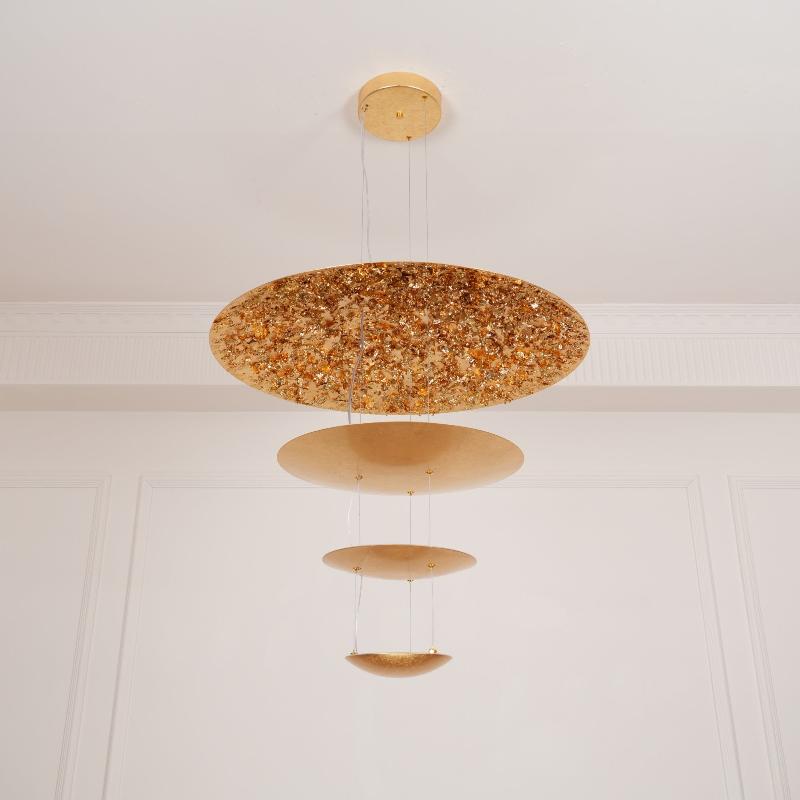 Erliris Suspension Métallique de Luxe Postmoderne - Neutralighting