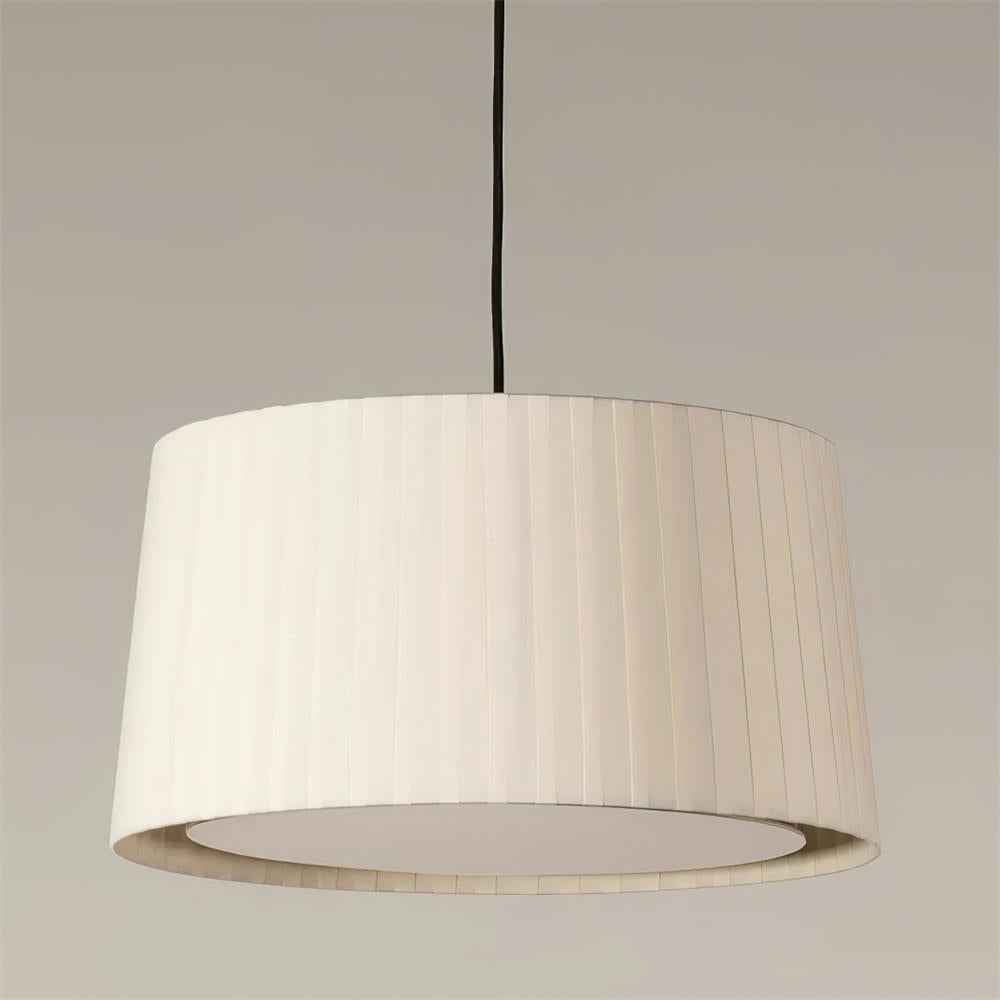 Lampe Drum en Métal – Design Contemporain