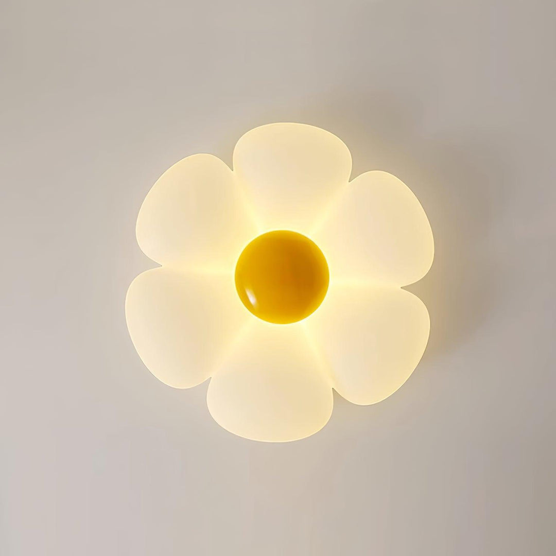 Solara Plafonnier Fleur à Six Pétales pour Chambre d&