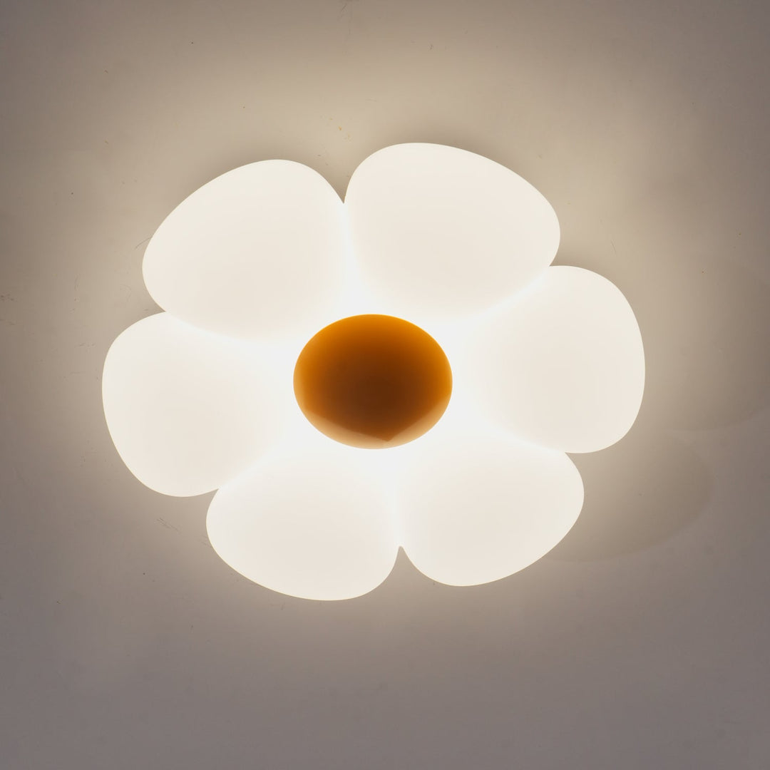 Solara Plafonnier Fleur à Six Pétales pour Chambre d&