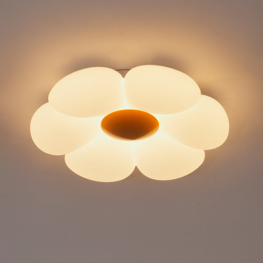 Solara Plafonnier Fleur à Six Pétales pour Chambre d&