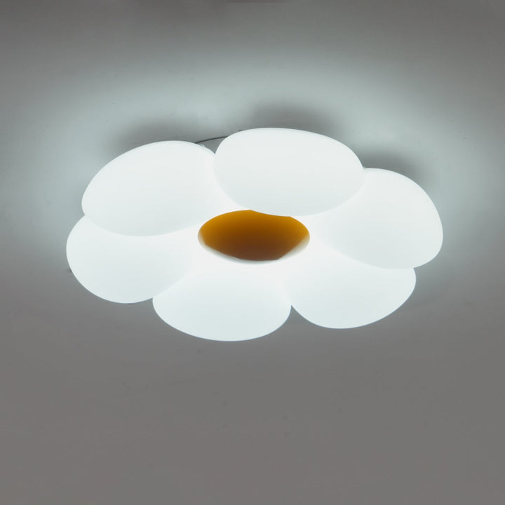 Solara Plafonnier Fleur à Six Pétales pour Chambre d&