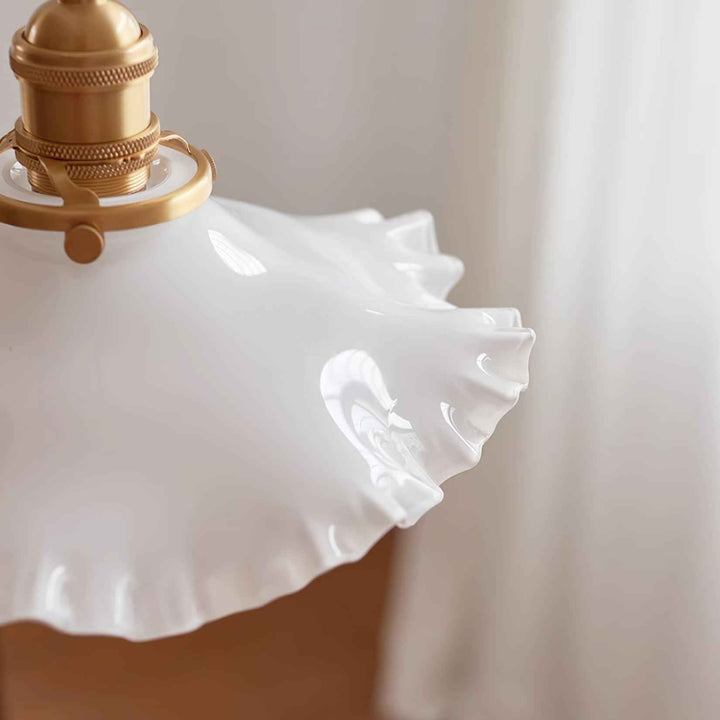 Lampe Iris en Verre – Design Contemporain
