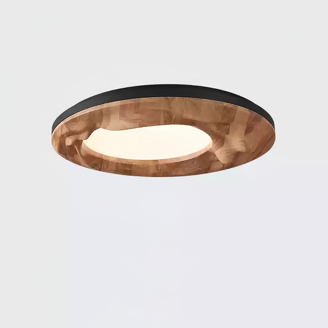 Solara Plafonnier Bois Ondulé Organique Apaisant - Neutralighting