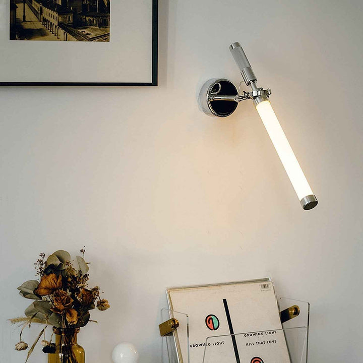 Elsolir Verre 15cm Blanc LED