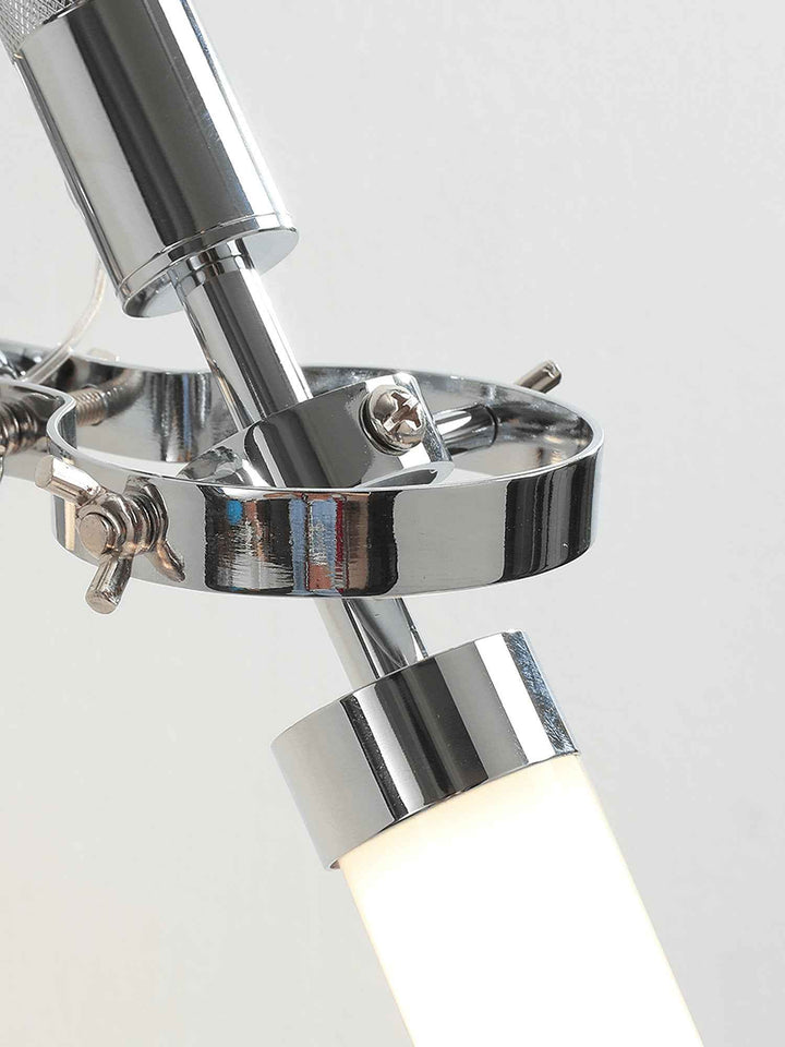 Elsolir Verre 15cm Blanc LED
