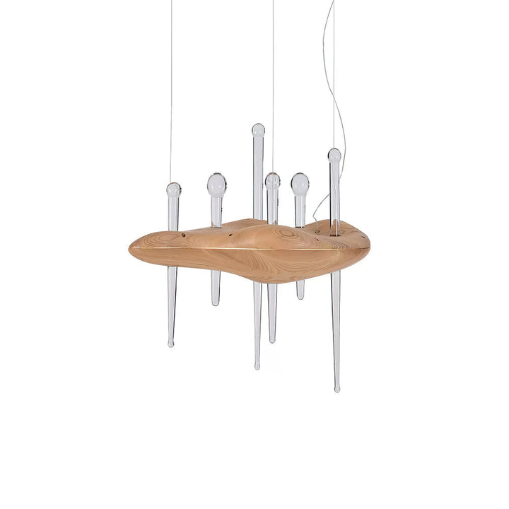 Umare Fantaisiste Chêne Verre Pendentif Lumière - Neutralighting
