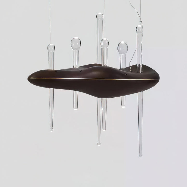 Umare Fantaisiste Chêne Verre Pendentif Lumière - Neutralighting