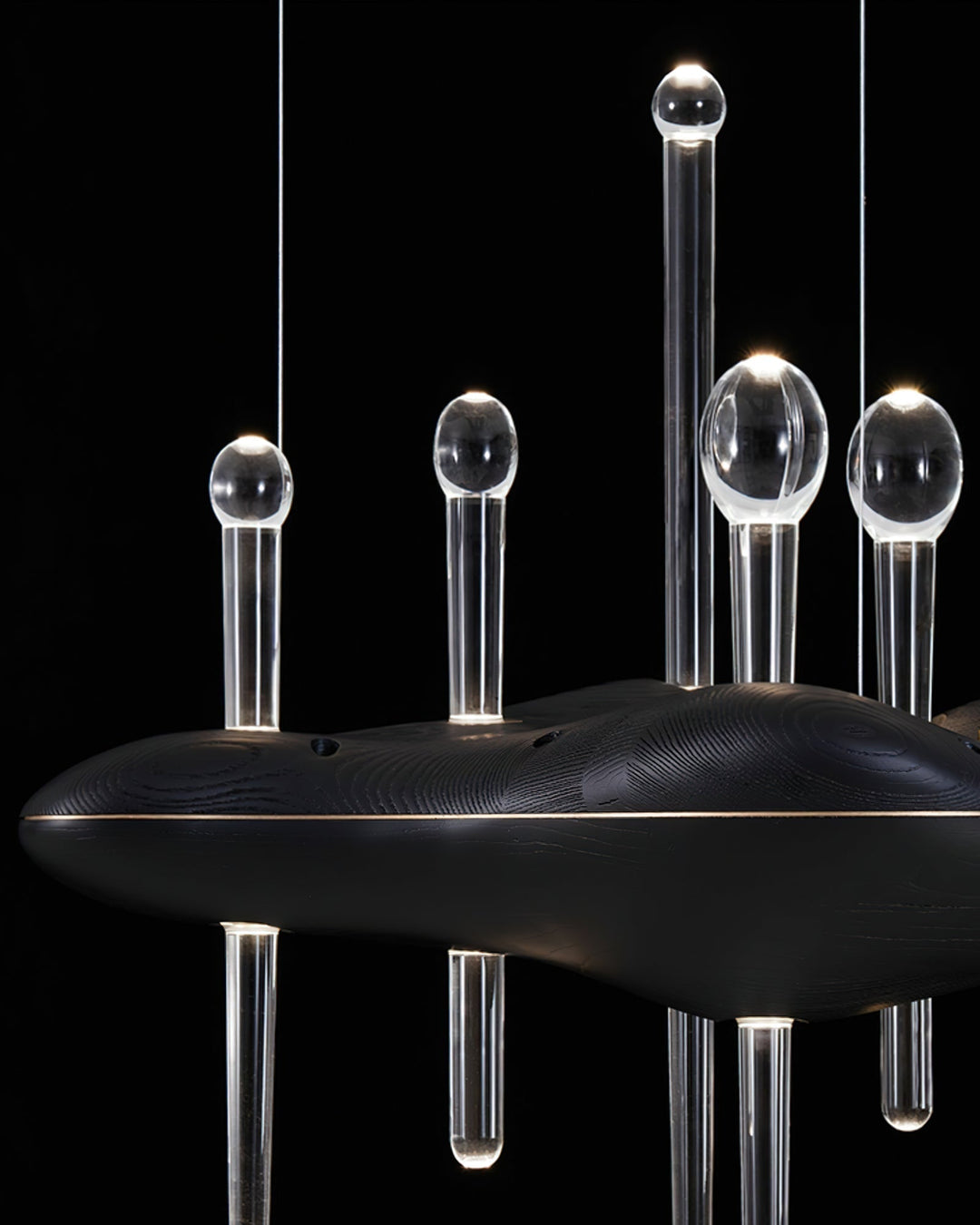 Umare Fantaisiste Chêne Verre Pendentif Lumière - Neutralighting