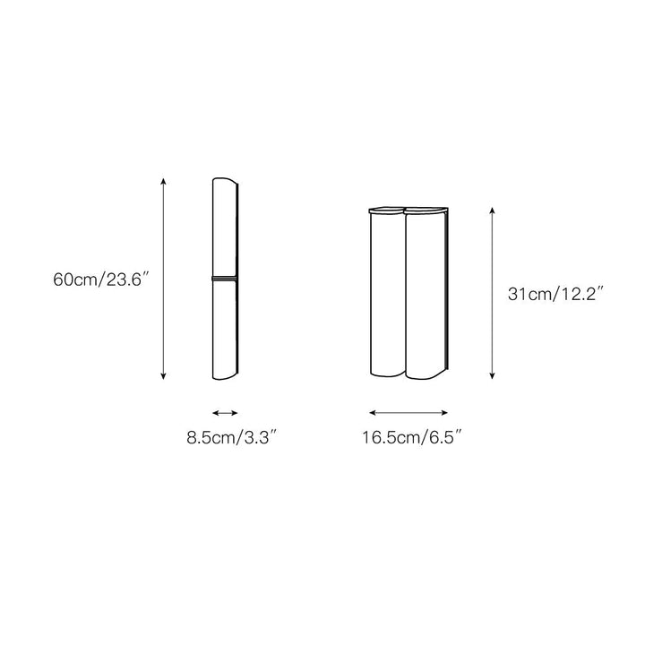 Alraeir Moderne Minimaliste Verre Applique Murale - Neutralighting