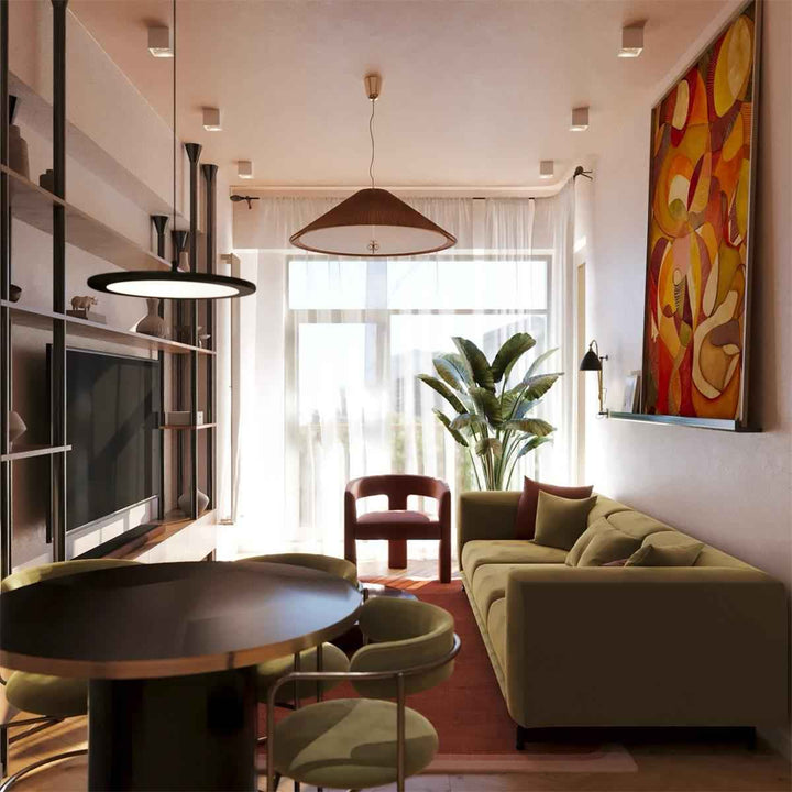 Lampe Feyla en Laiton – Design Contemporain