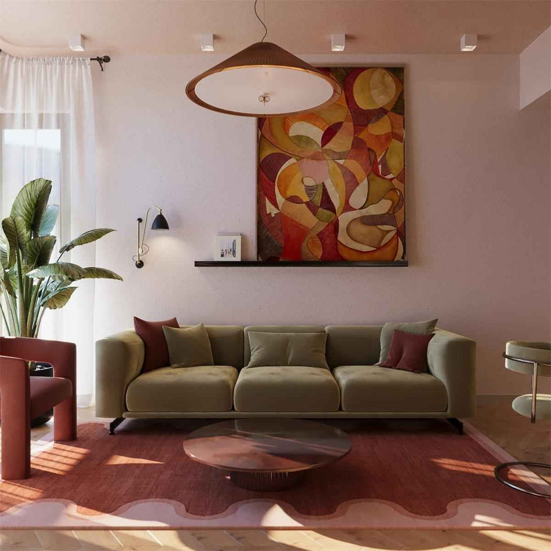 Lampe Feyla en Laiton – Design Contemporain
