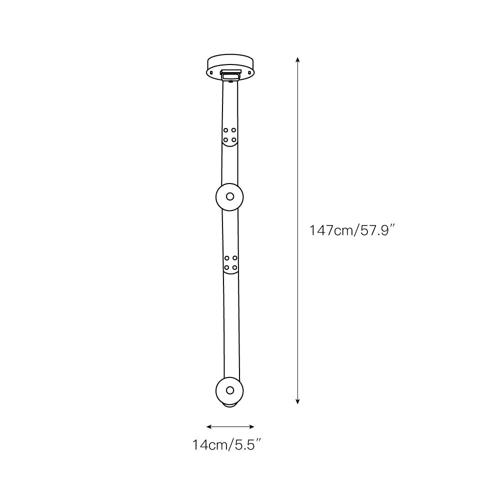 Orinos Moderne Minimaliste LED Albâtre Suspension - Neutralighting