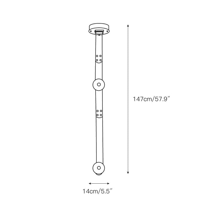 Orinos Moderne Minimaliste LED Albâtre Suspension - Neutralighting