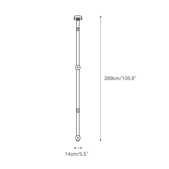 Orinos Moderne Minimaliste LED Albâtre Suspension - Neutralighting