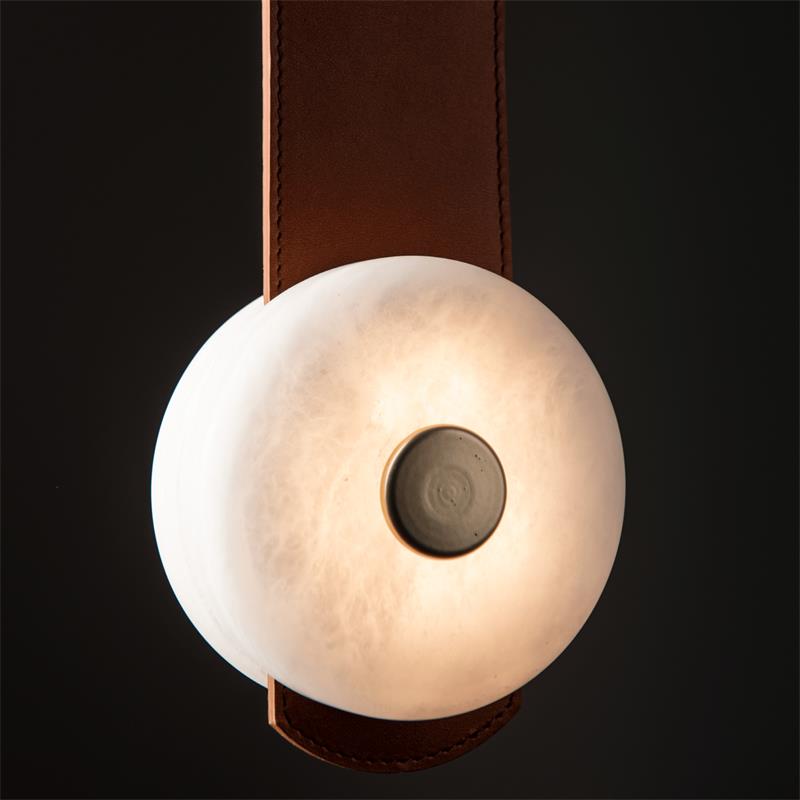 Orinos Moderne Minimaliste LED Albâtre Suspension - Neutralighting