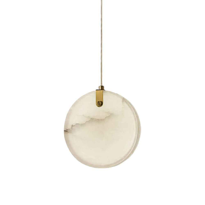 Utalionis Moderne Minimaliste Laiton Albâtre Suspension - Neutralighting
