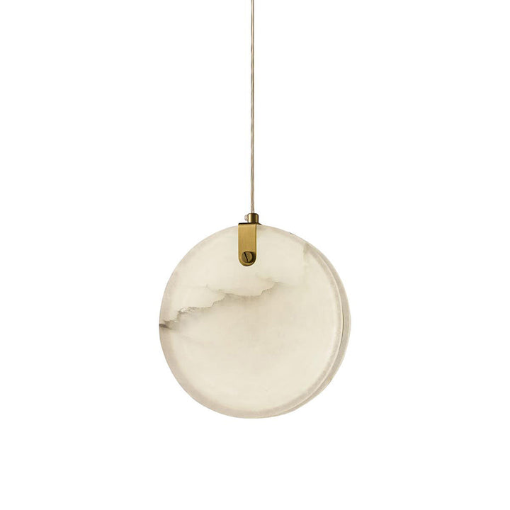Utalionis Moderne Minimaliste Laiton Albâtre Suspension - Neutralighting