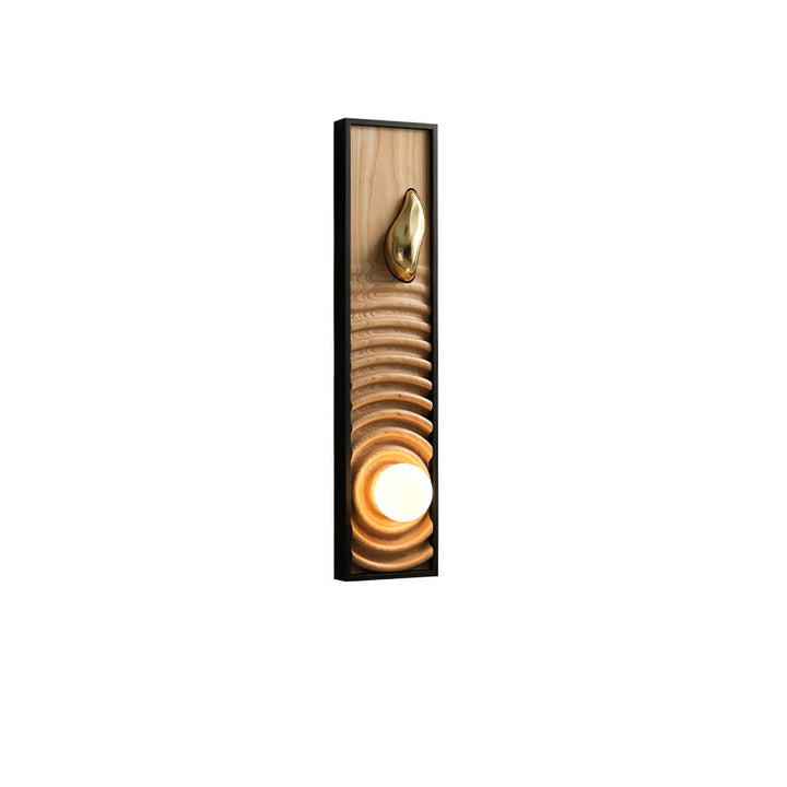 Caleb Applique Murale en Bois Vintage - Neutralighting