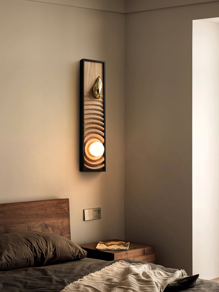 Caleb Applique Murale en Bois Vintage - Neutralighting
