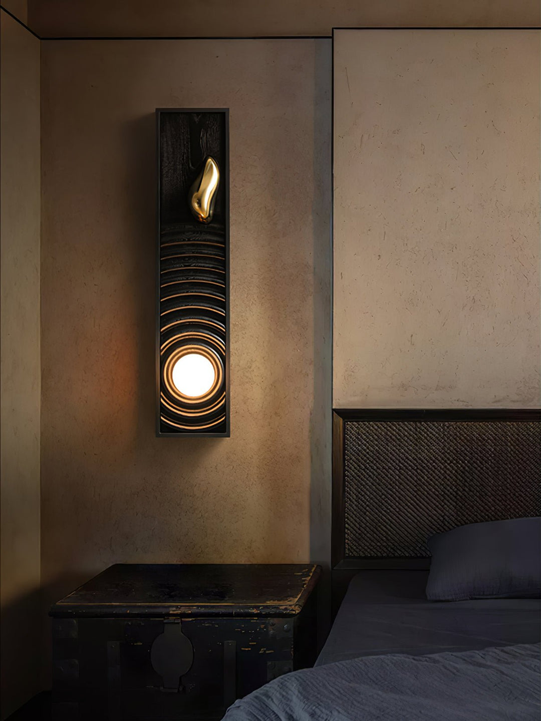 Caleb Applique Murale en Bois Vintage - Neutralighting