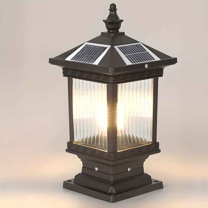 Ray Verre 20cm Noir LED