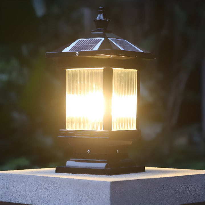 Ray Lumière Solaire Extérieure Métal Classique - Neutralighting