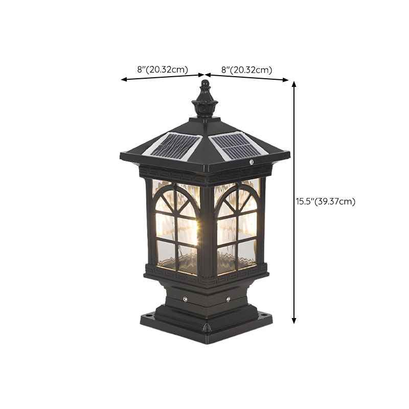 Ray Verre 20cm Noir LED