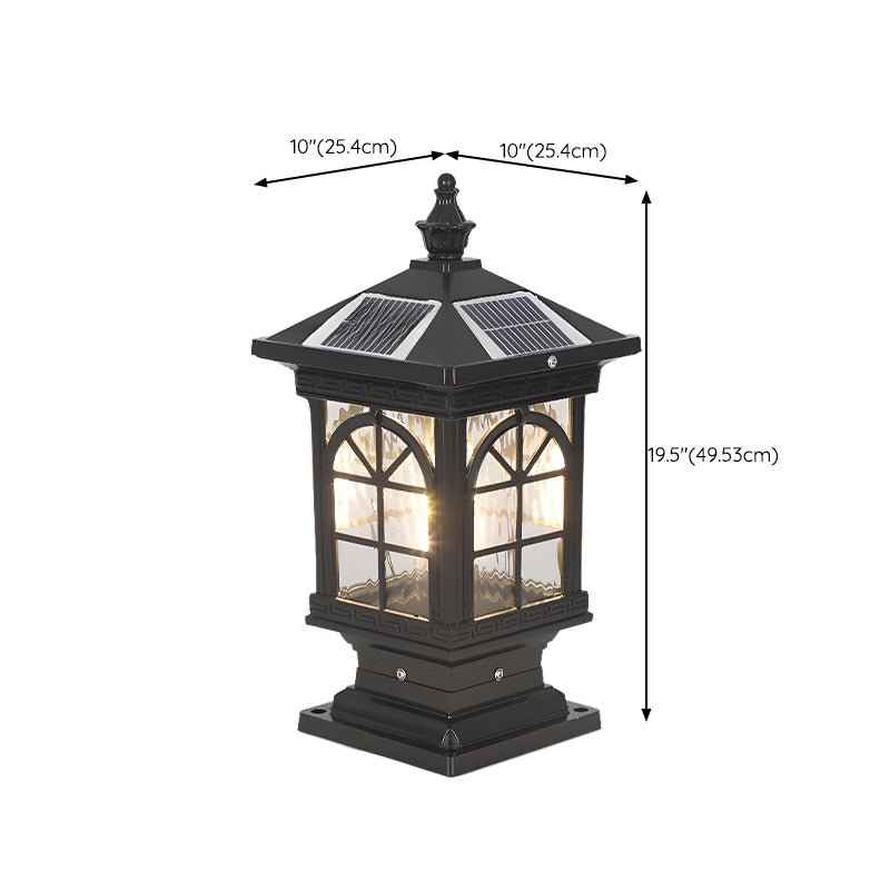 Ray Verre 20cm Noir LED
