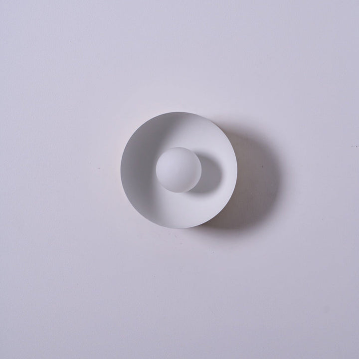 Vethaora Lampe Murale Verre Laiton Minimaliste - Neutralighting