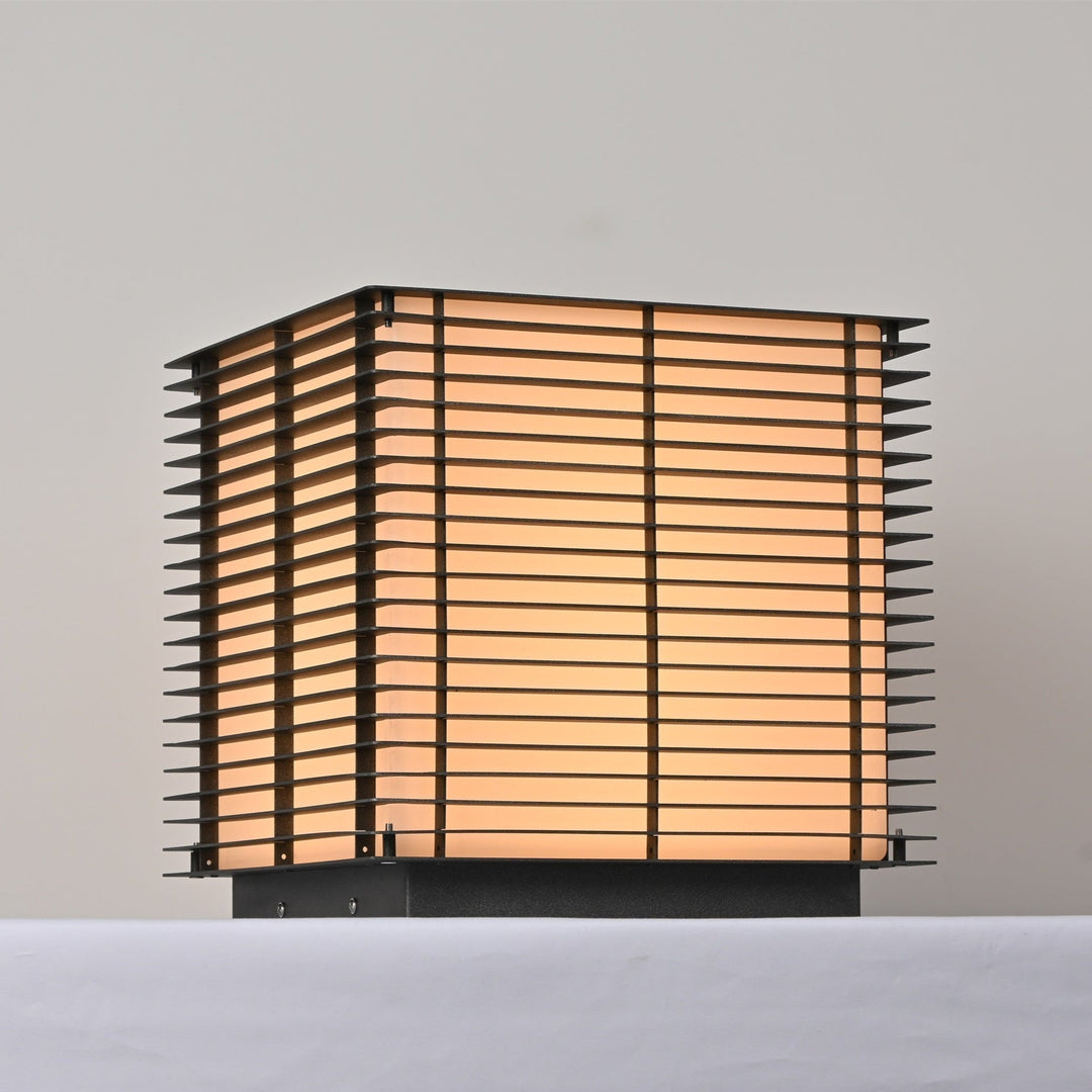 Eryon Lampe Solaire À Grille Extérieure - Neutralighting