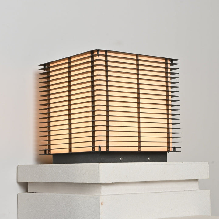 Eryon Lampe Solaire À Grille Extérieure - Neutralighting